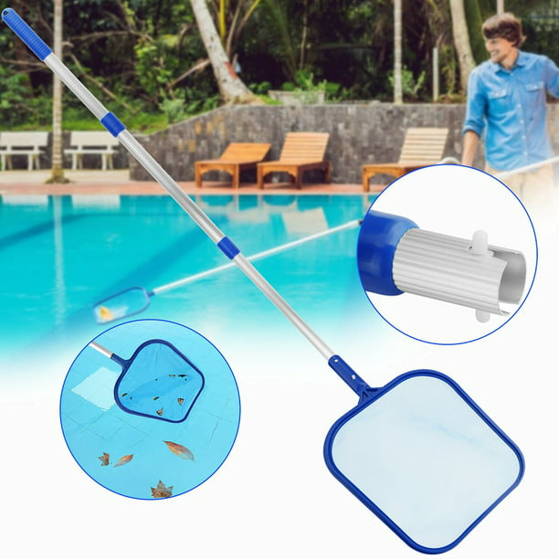 Swimming Pool Leaf Skimmer Rake Mesh Net Deep Bag Hot Tub Spa Pond Cleaning Tool